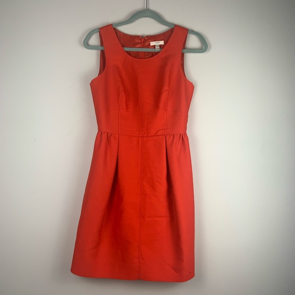 J Crew Coral Sz 2 dress